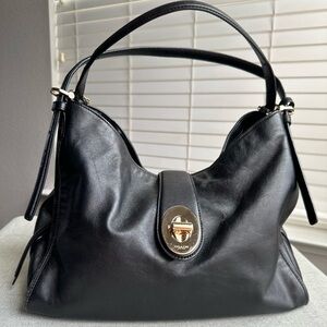 Black Coach Satchel Purse